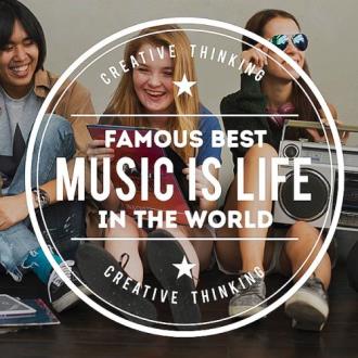 VA - Famous Best In The World - Music Is Life (2023) MP3